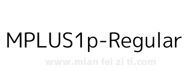 MPLUS1p-Regular