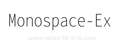 Monospace-ExtraLight