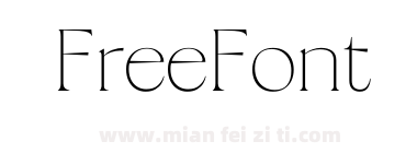 Milanesa Serif Thin